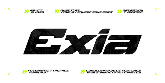 Exia Display Font